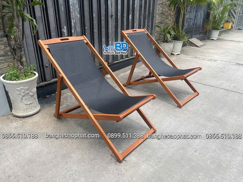 Ghế Nằm Bãi Biển Bằng Gỗ Xếp Gọn 14 Ưu điểm của ghế nằm bãi biển bằng gỗ xếp gọn