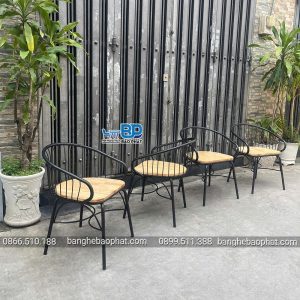 ghế sắt gỗ BGSBP062