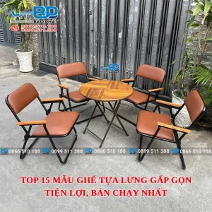 Top 15 mẫu ghế tựa lưng gấp gọn tiện lợi, bán chạy nhất [timect]