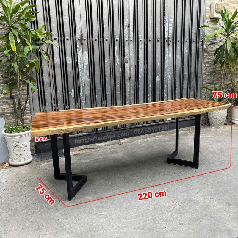 Kích thước bàn me tây
