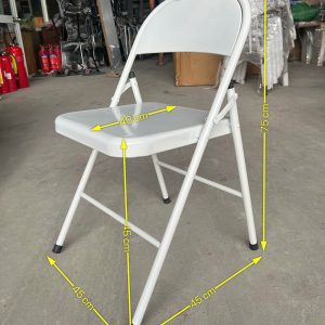 Kích thước ghế sắt Cherry