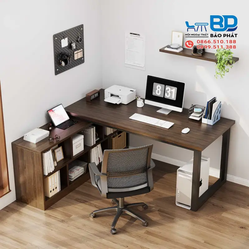 Mẫu bàn làm việc đẹp hiện đại cho góc làm việc lý tưởng