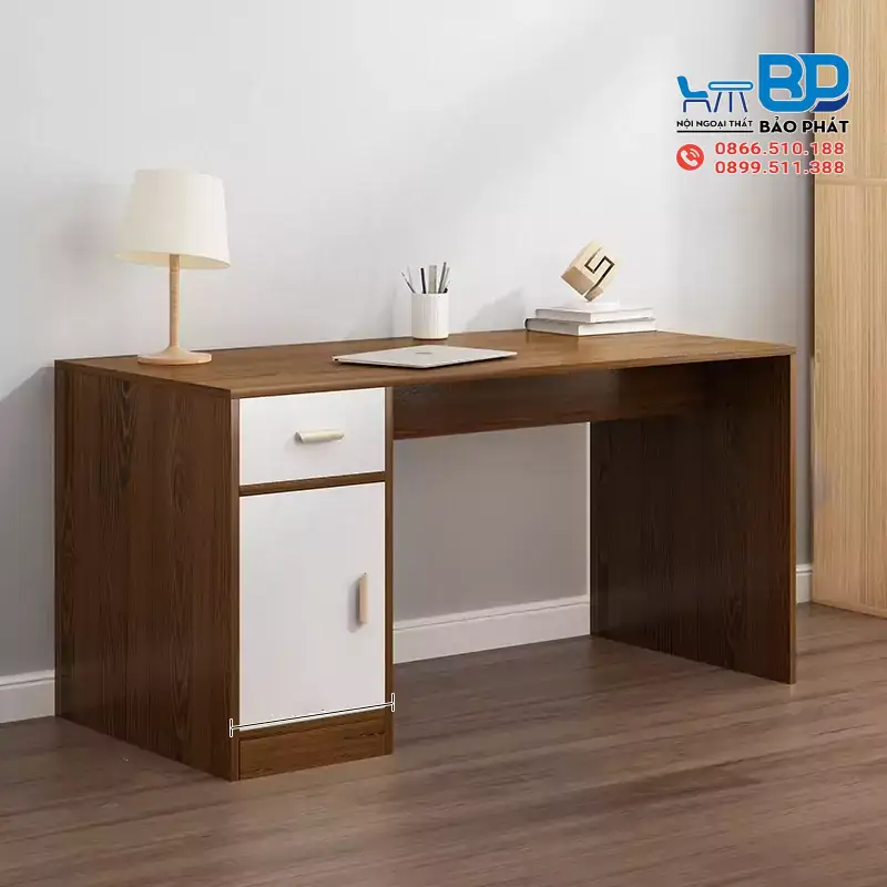 Mẫu bàn làm việc đẹp hiện đại thiết kế gọn gàng