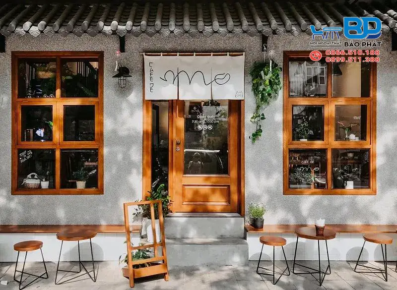 15+ Mẫu Thiết Kế Quán Cafe Vỉa Hè Đơn Giản Mà Cực Kỳ Ấn Tượng 8 Mẫu thiết kế quán cafe vỉa hè phong cách vintage