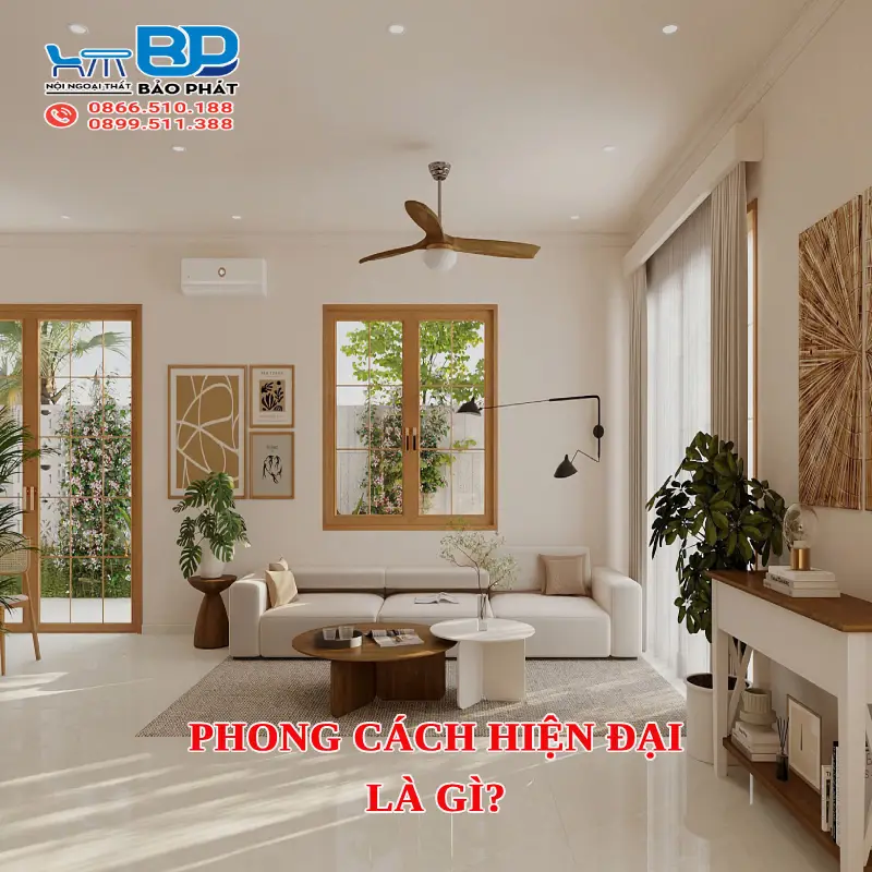 Phong cách hiện đại là gì?