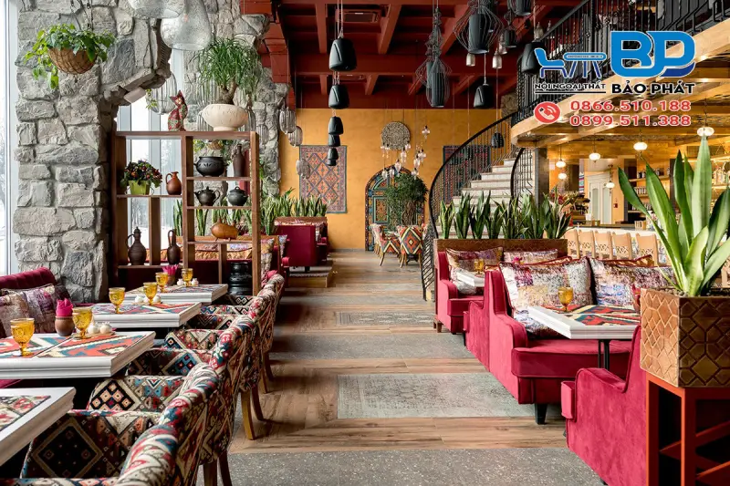 Quán cafe phong cách Bohemian với dấu ấn riêng độc đáo