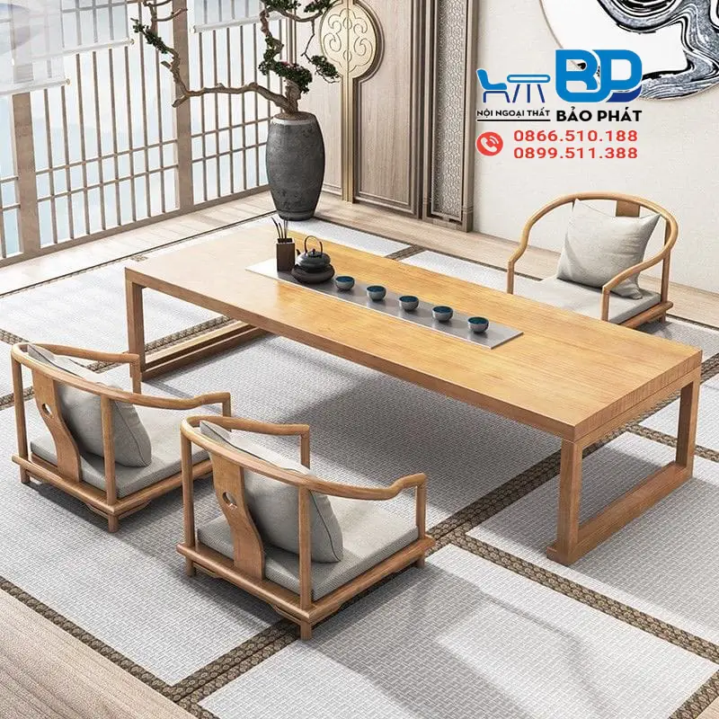 Quán cafe phong cách Nhật Bản sử dụng phòng trà Tatami
