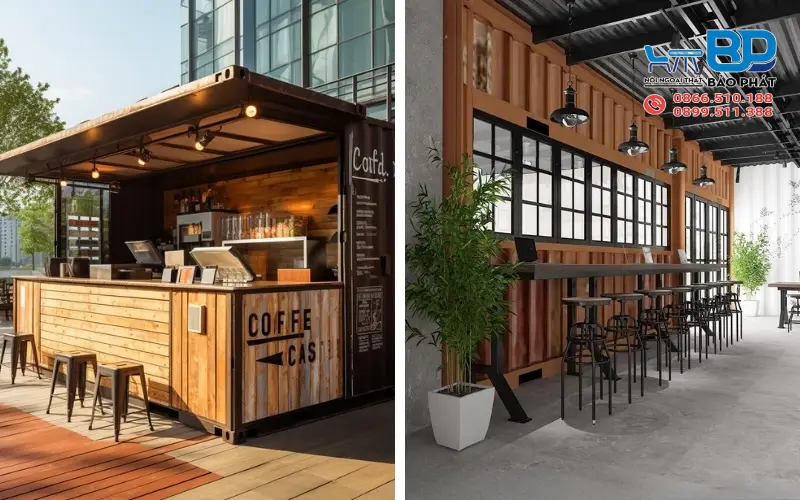 Thiết kế quán cafe container là gì?