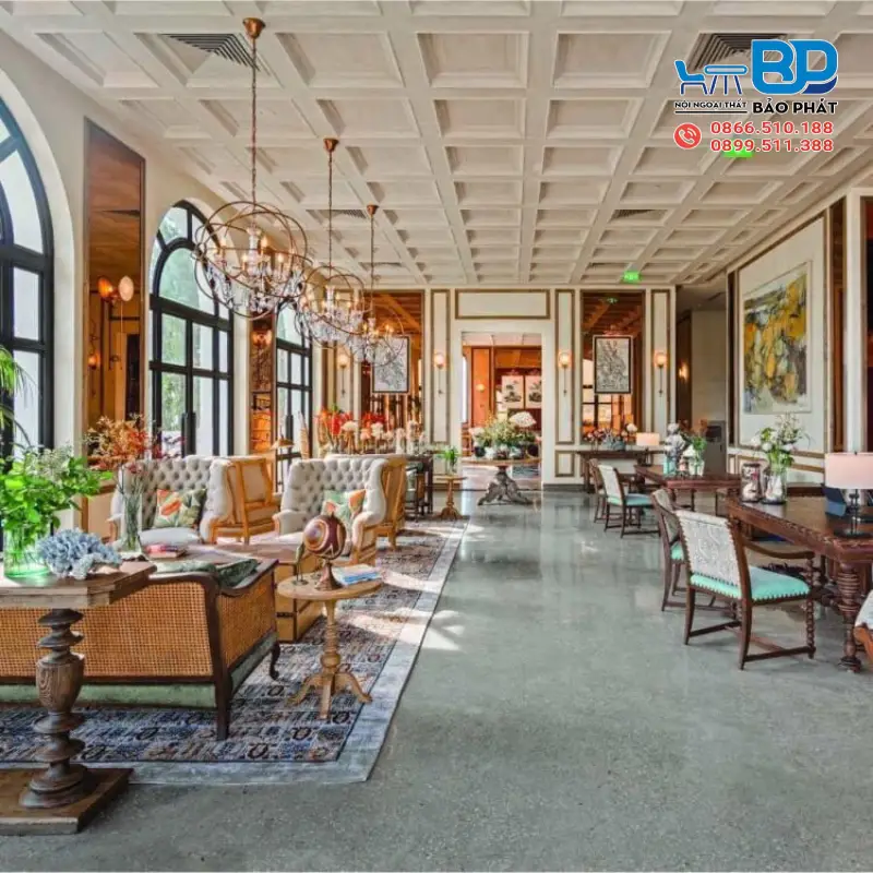 Thiết kế quán cafe phong cách Châu Âu ấn tượng, tinh tế