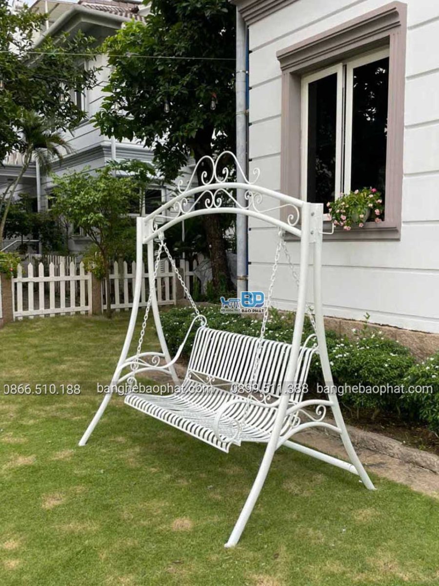 Xích đu sắt ngoài trời XĐSBP006