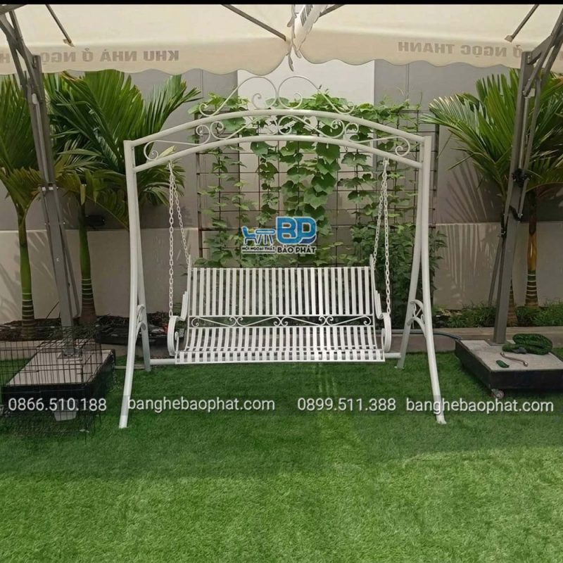 Xích đu sắt ngoài trời XĐSBP006