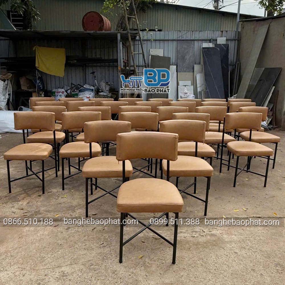 Ghế ăn sắt bọc nệm Mio