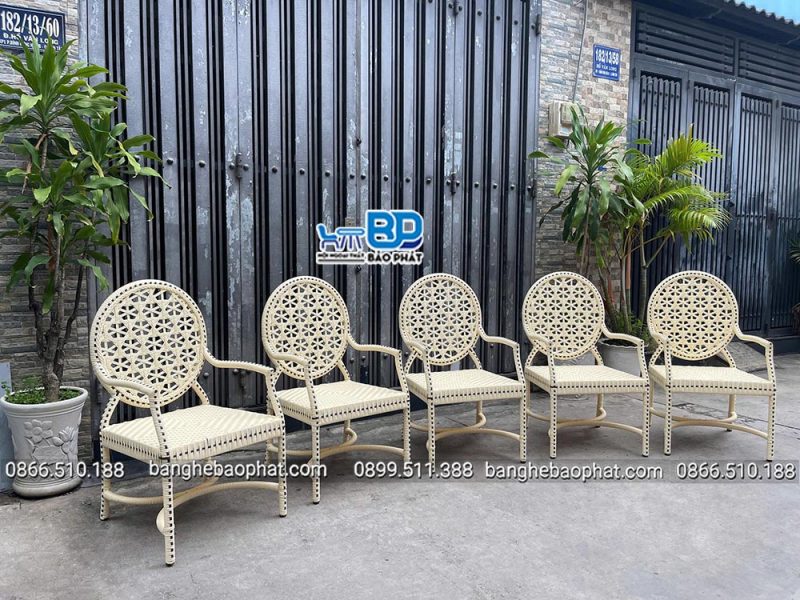 Địa chỉ bán bộ bàn ghế nhựa giả mây cao cấp BGNGMBP100 giá rẻ
