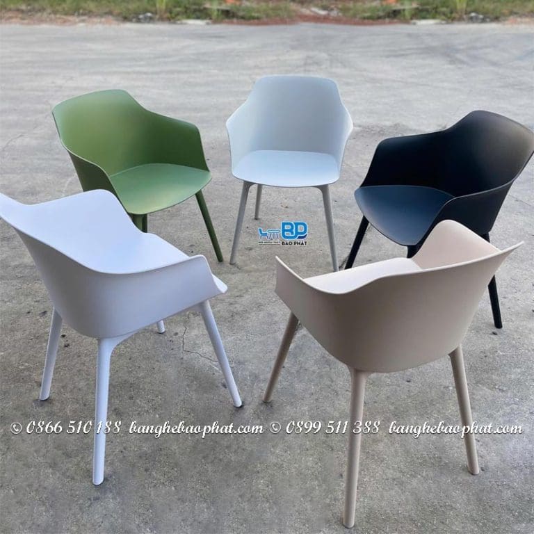 Ghế nhựa xanh đúc 3030 cao cấp