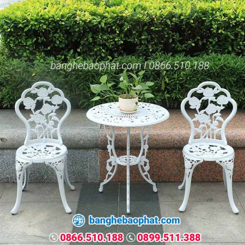 Công nghệ sơn tĩnh điện đa lớp siêu bảo vệ cho bàn ghế nhôm đúc nhập khẩu