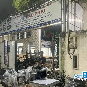 Xưởng sản xuất bàn ghế ban công sắt theo yêu cầu uy tín - Bảo Phát.