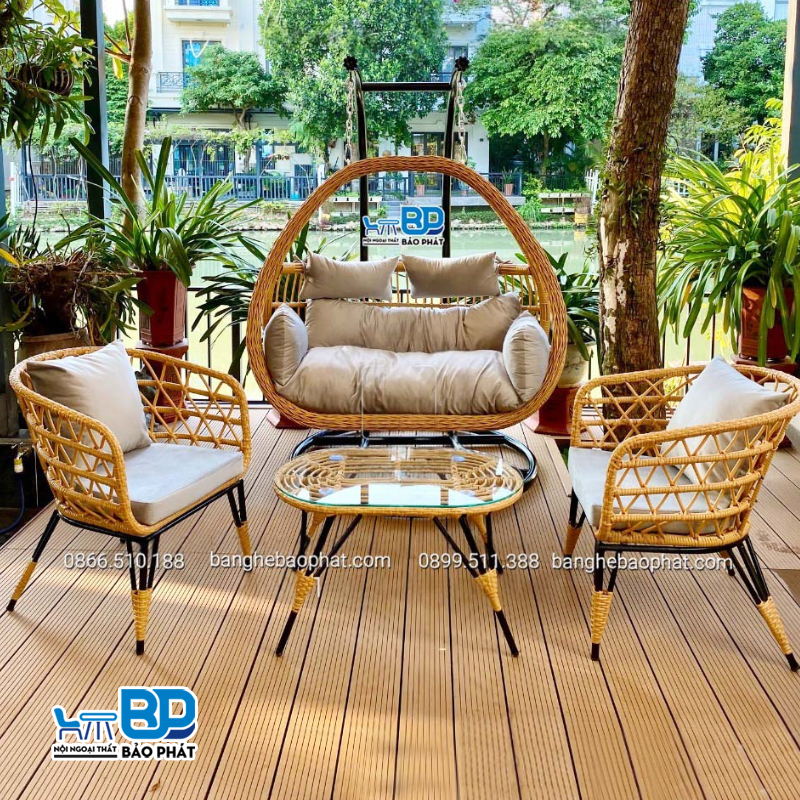 Bàn ghế ban công khách sạn 4 - 5 sao tại Bảo Phát
