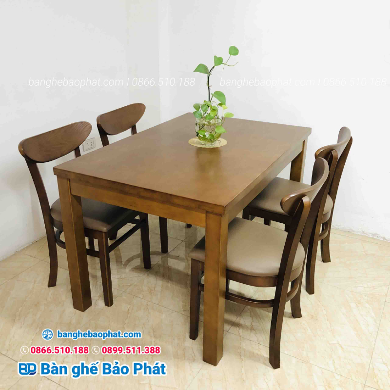 Bộ bàn ghế quán cơm cao cấp