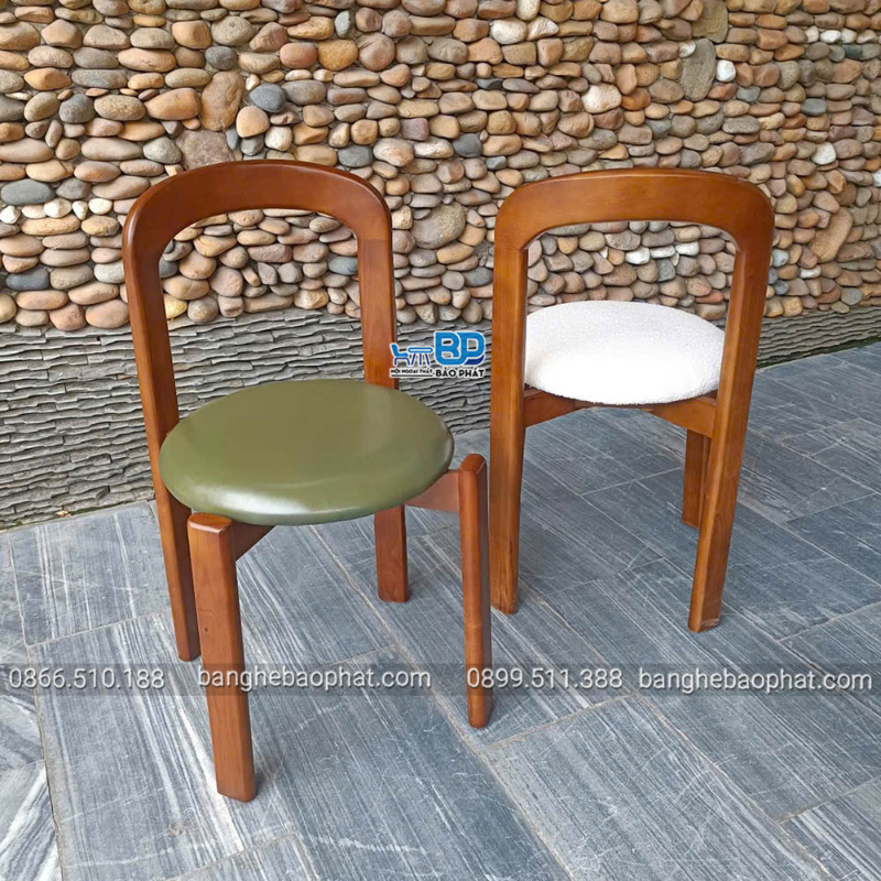 Ghế ăn Genye gỗ nệm