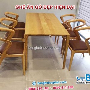 Ghế ăn gỗ bền đẹp giá rẻ