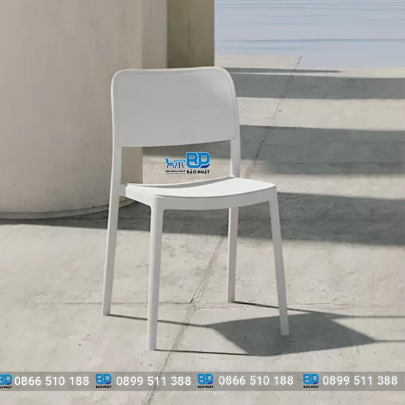 Ghế nhựa tựa lưng thấp 3053