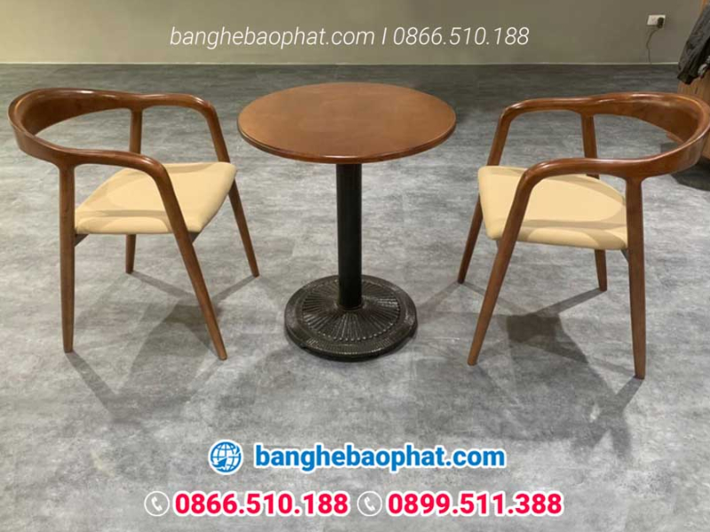 Ghế tựa lưng gỗ nệm Neva BGGBP022