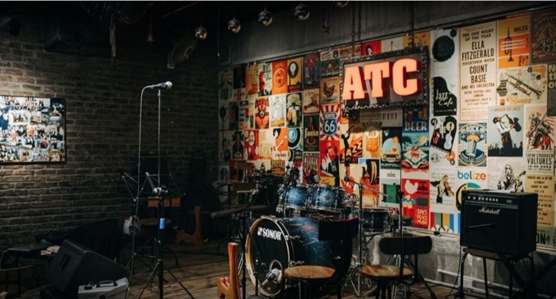 Mô hình quán cafe Cafe 300m2 phong cách Acoustic
