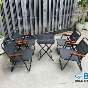 Bàn ghế lưới Textilene - Xu hướng vật liệu ngoài trời mới