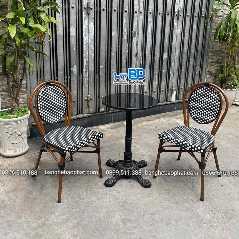 Bộ Bàn Ghế Nhựa Giả Mây Cao Cấp BGNGMBP101 19 Bộ bàn ghế nhựa giả mây cao cấp BGNGMBP101 thiết kế sang trọng