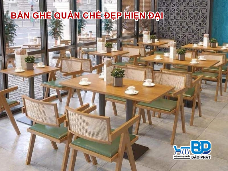 Bàn ghế quán chè