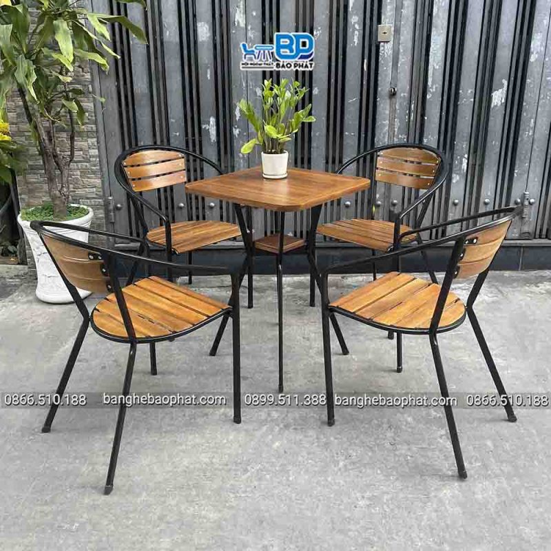 Bộ bàn ghế fansipan ghế moon 02
