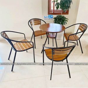Bộ bàn ghế fansipan ghế moon 02