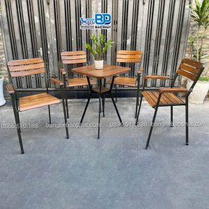 Bộ bàn ghế fansipan ghế moon 03