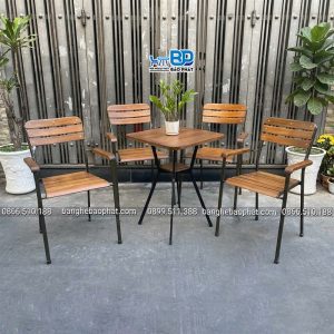 Bộ bàn ghế fansipan ghế moon 03