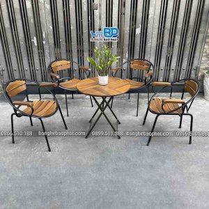 Bộ bàn ghế fansipan ghế moon mini