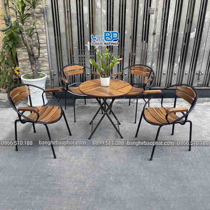 Bộ bàn ghế fansipan ghế moon mini