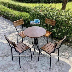 Bộ bàn ghế fansipan kite 01 bàn tròn