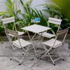 Bộ bàn ghế mini fansipan bằng sắt xếp gọn