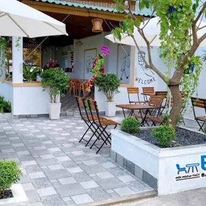 Bộ bàn ghế xếp nan thẳng Patio 01