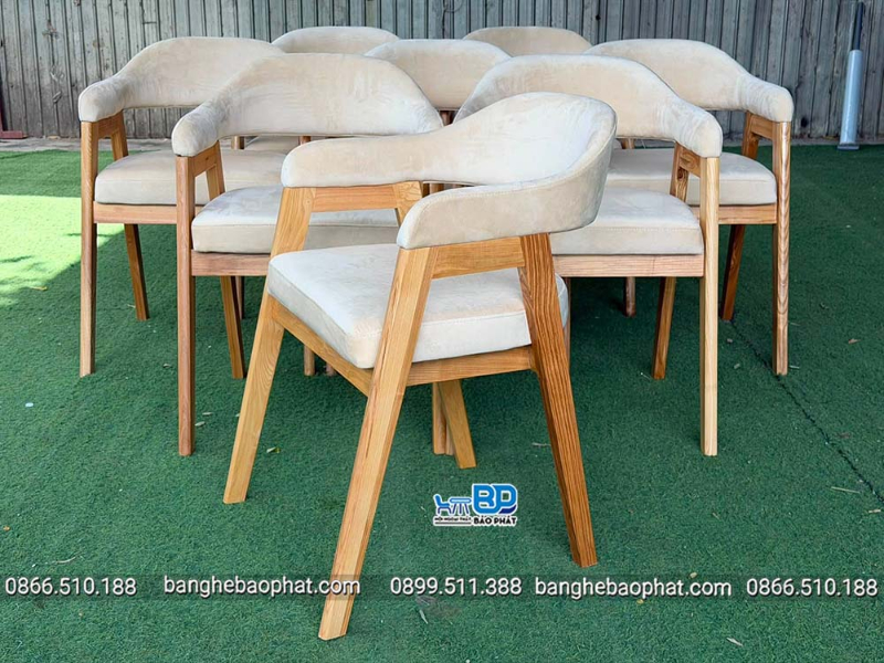 Ghế gỗ dành cho quán cafe Hàn Quốc