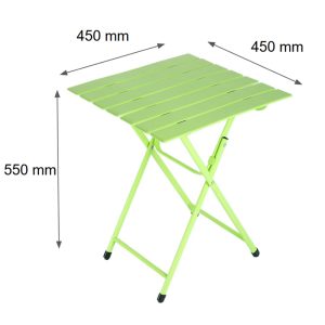 Kích thước bàn fansipan mini sắt xếp gọn