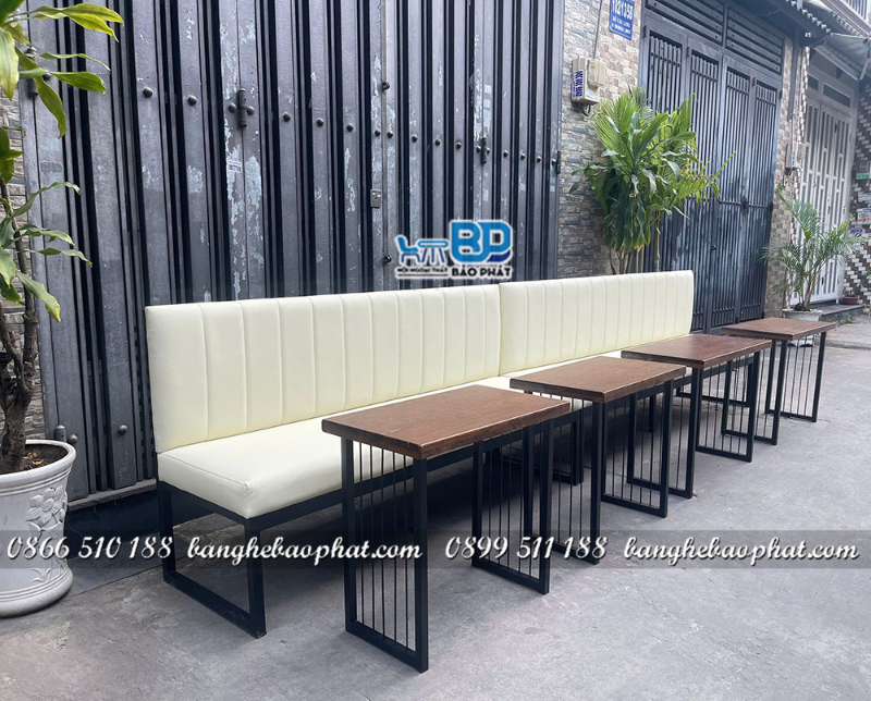 Sofa băng dài cho quán lẩu