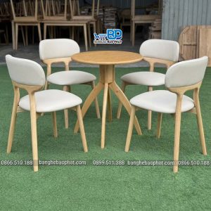 Bộ bàn ghế Winstone gỗ nệm