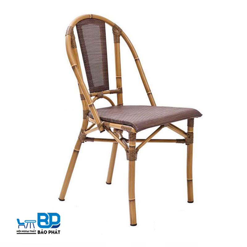 Ghế cafe lưới khung hợp kim nhôm cao cấp