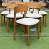 Ghế Cross gỗ nệm giá rẻ xưởng