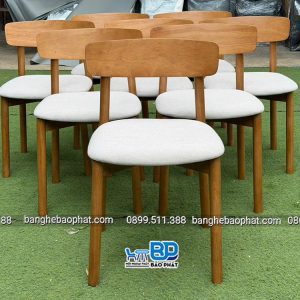 Ghế Cross gỗ nệm giá rẻ xưởng