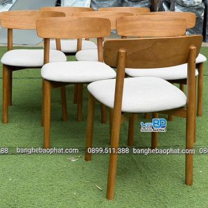 Ghế Cross gỗ nệm giá rẻ xưởng