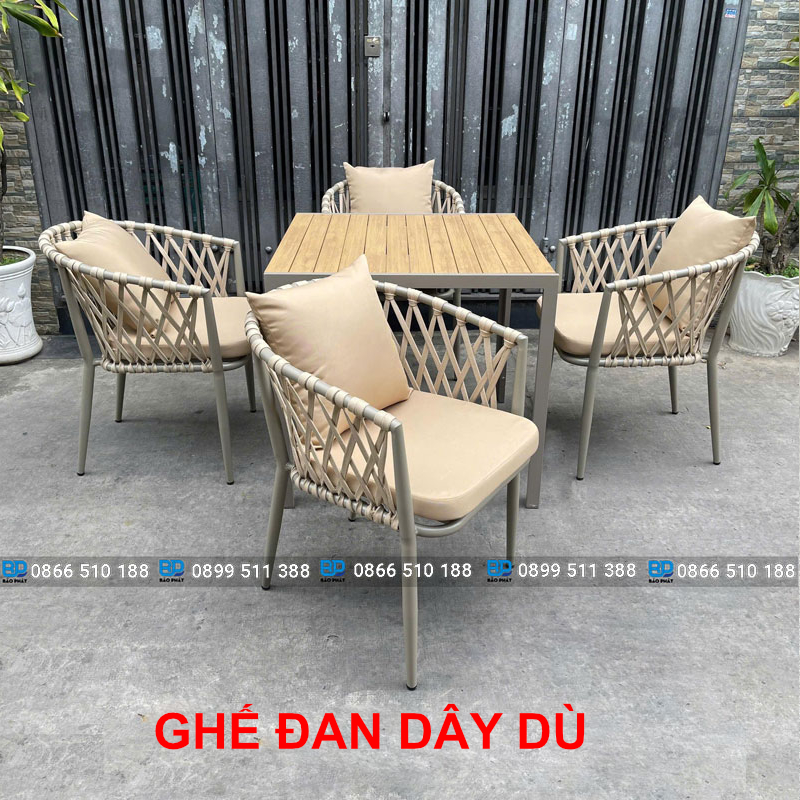 Ghế đan dây dù bền đẹp giá tốt